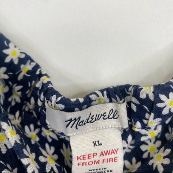 Madewell Large Little Daisy Pajama Set Bedtime Pajama Set Shorts Short Sleeve - Picture 6 of 7